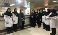 بازدید نوروزی سرپرست مدیریت امور پرستاری دانشگاه و کارشناس ستادی از مرکز آموزشی و درمانی امیرالمومنین(ع)